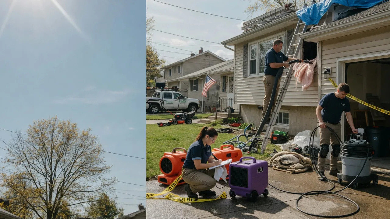 Emergency Water Removal in Evans City, PA near me